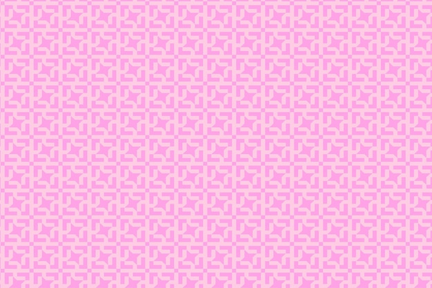 Ilustration retro pastel pattern background with square figures. Violet and pink