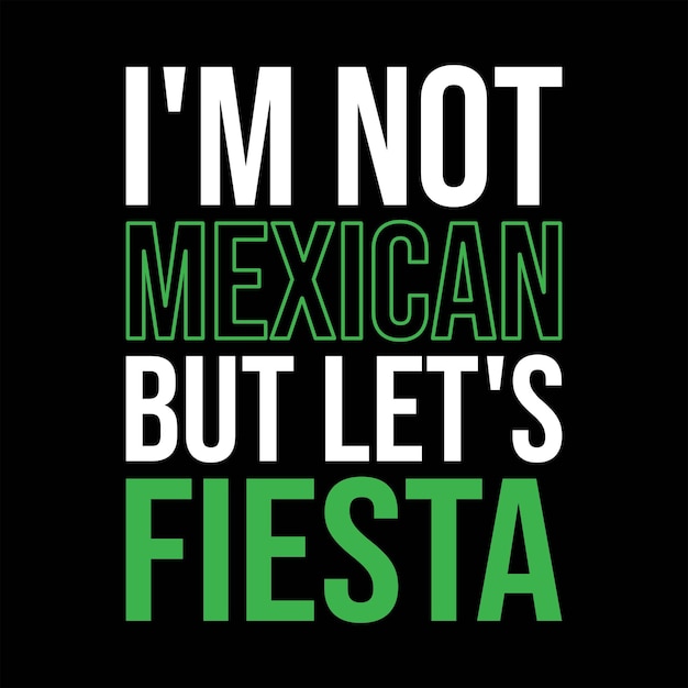 Я не мексиканец, но я хочу вечеринку.