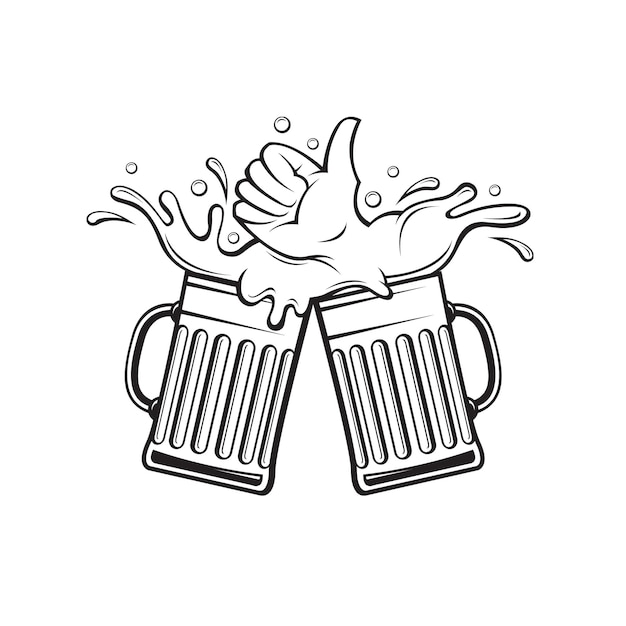 Image of beer glasses