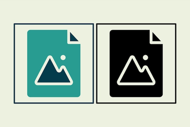 Image icon icon related to UI elements suitable for web site app user interfaceselement printable etc solid icon style simple vector design editable