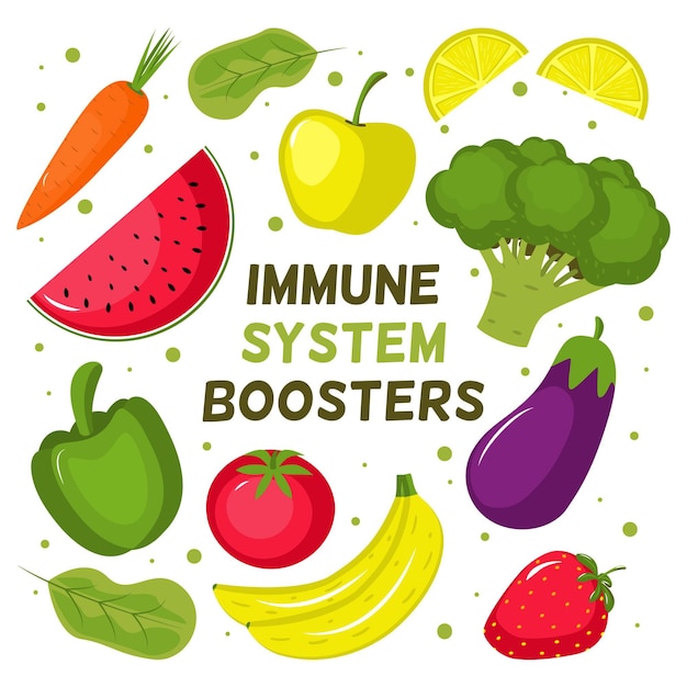 Booster del sistema immunitario con verdure