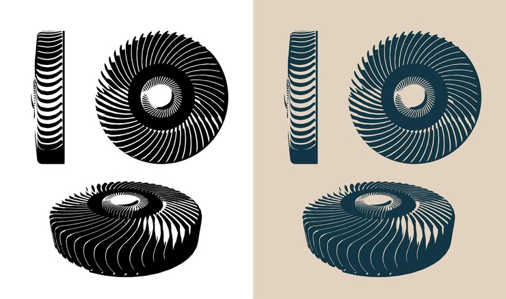 Vector impeller illustrations