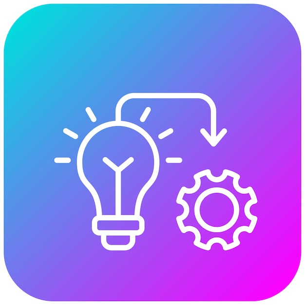 Implementation vector icon Can be used for Action Plan iconset