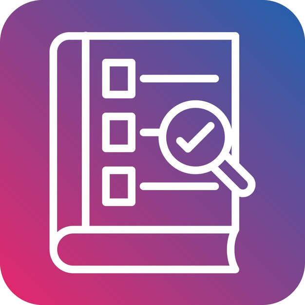 Vector important topics icon style