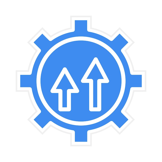 Vector improvement icon vector image can be used for business analytics