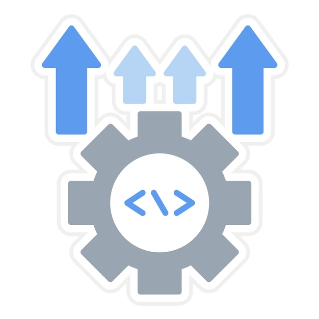 Улучшение иконного векторного изображения может быть использовано для No Code