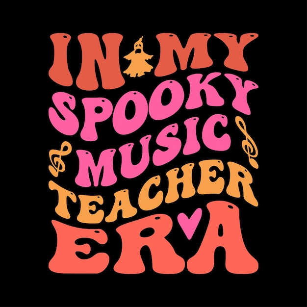 In mijn spookachtige muziekleraar tijdperk