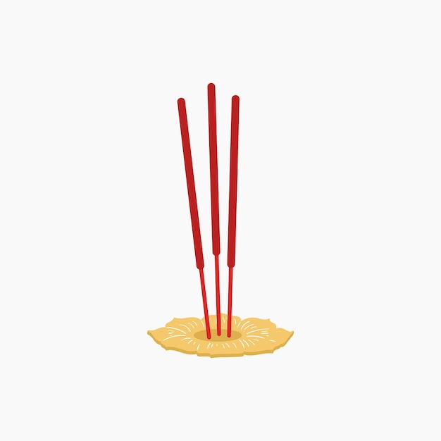 Incense stick illustration