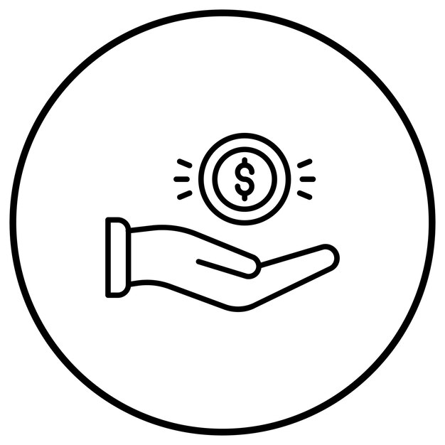 Income vector icon Can be used for Business Economy iconset