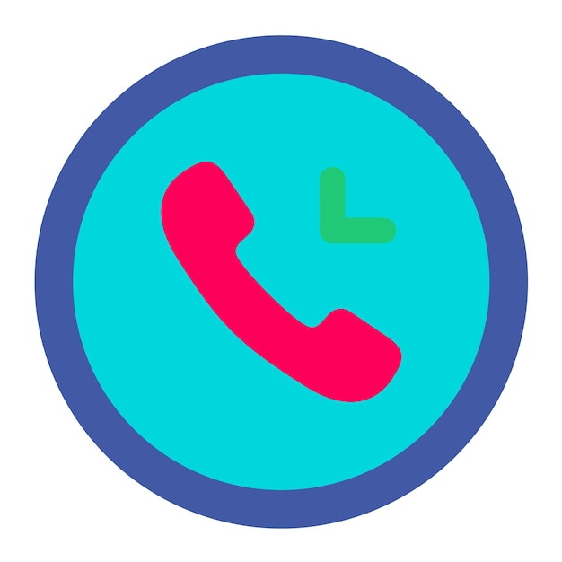 Incoming Call Flat Illustration