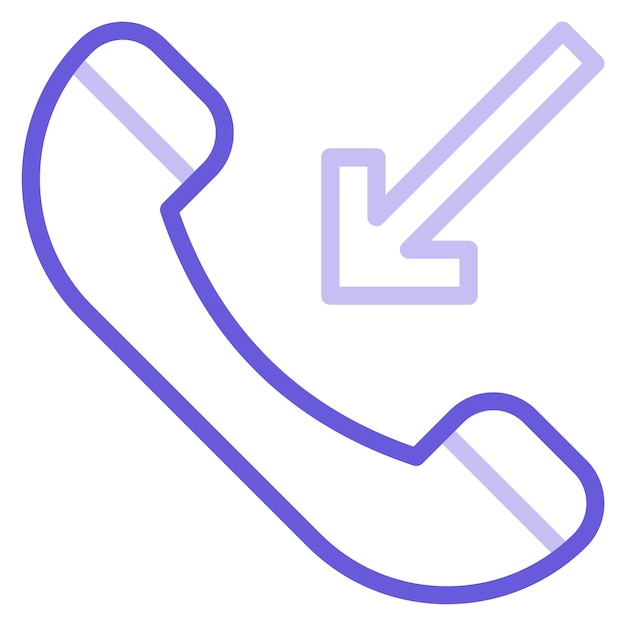 Incoming Call Vector Illustration