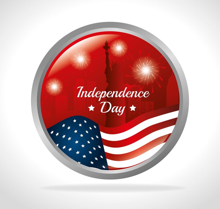 Vector independence of america design
