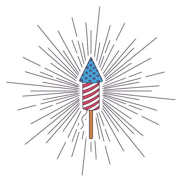 Vector independence of america design