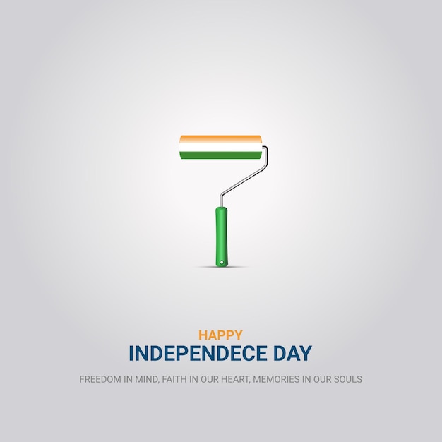 Independence day 15 august vector design