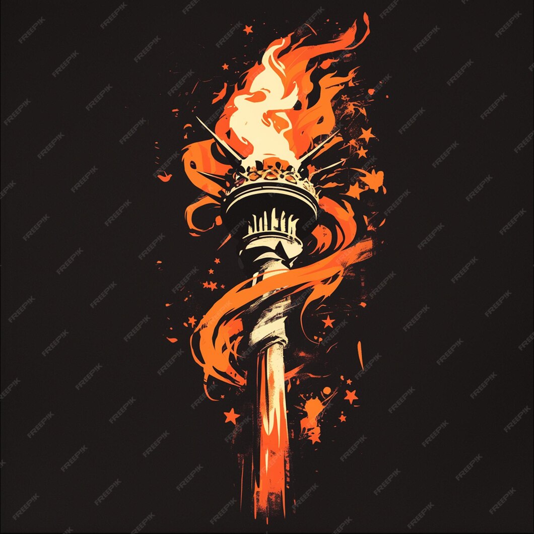 independence day torch lighters 2025
