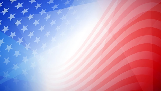 Vector independence day abstract background