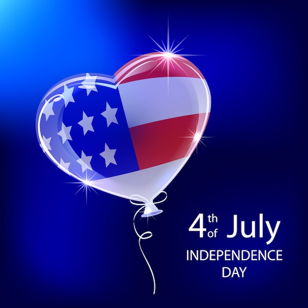 Independence day balloon