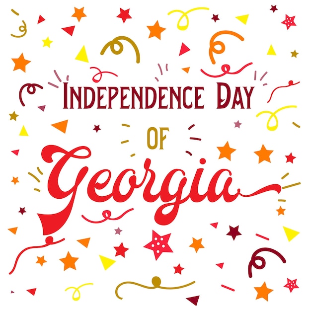 Independence day of georgia