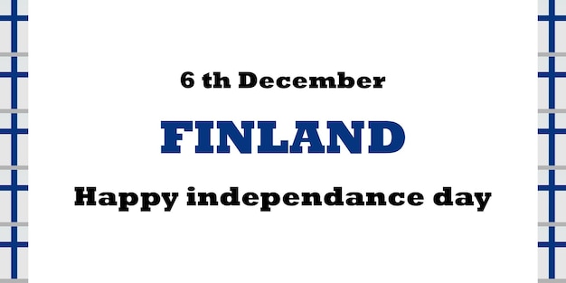 ベクトル フィンランドの独立記念日 祝日 フィンランド