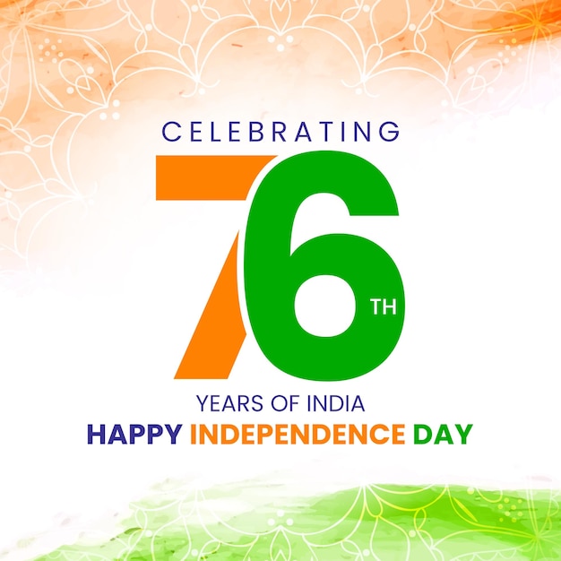 Vector independence day of india vector