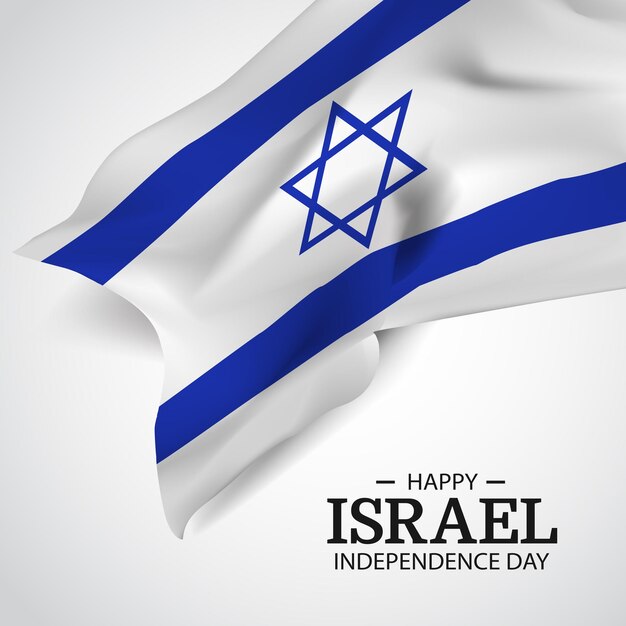 Vector independence day of israel