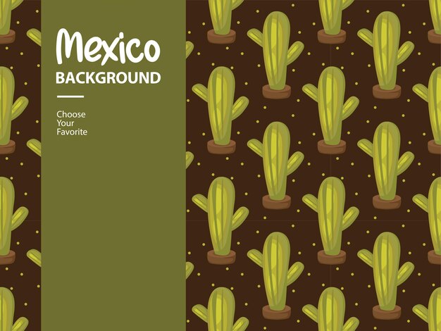 独立記念日 メキシコ 観光・パーティー・ホリデー・パターン バックグラウンド・イラスト 伝統的なメキシコ