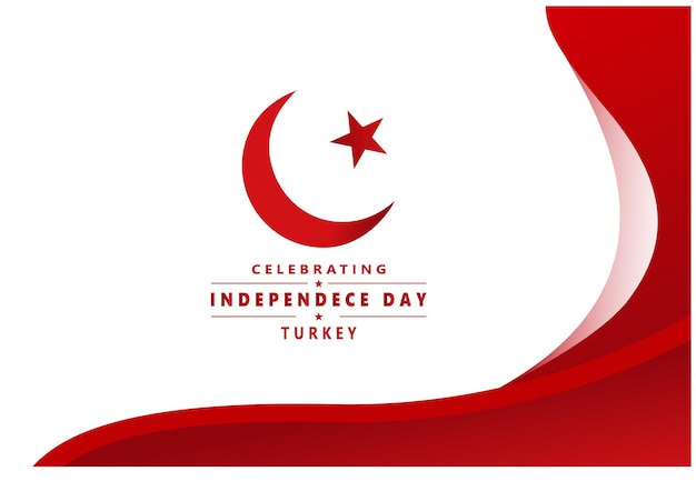独立記念日 月と星 七面鳥の日 共和国記念日 幸せなお祝いの日 七面鳥共和国の日