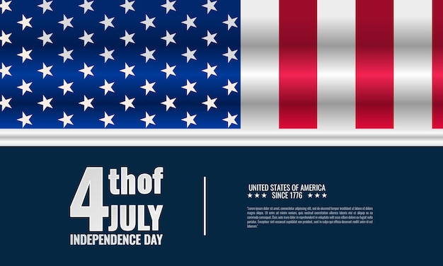 アメリカの国旗のデザインと独立記念日usa背景テンプレート