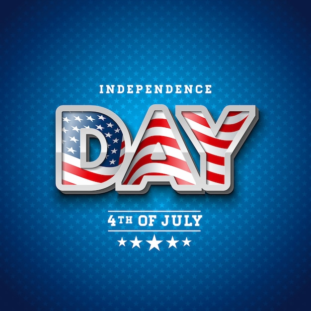 Independence Day of the USA Vector Illustration 
