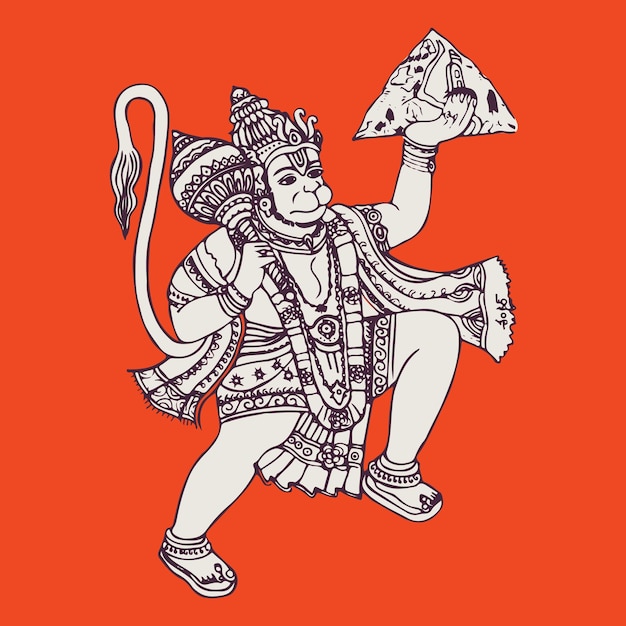 India Art Vector Illustratie 00005