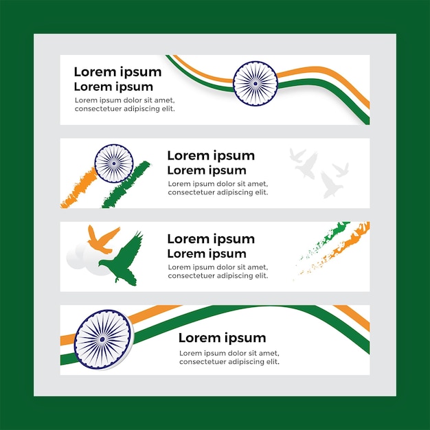 Vector india flag cultural theme concept