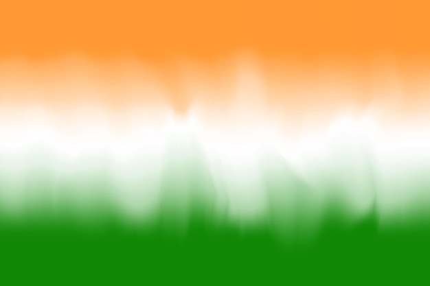 India flag vector illustration in abstract modern style