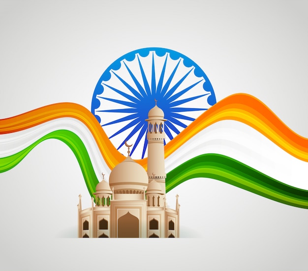 India patriotic emblems, independence day