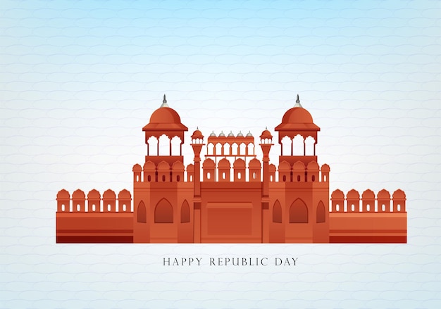 Vector india republic day celebration. 26 january. indian defense concept. template for background, banner,