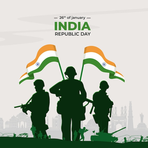 Vector india republic day