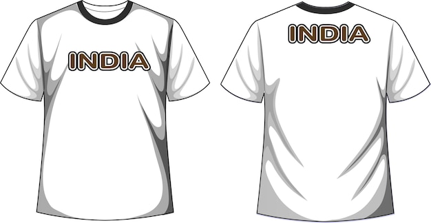 Vector india t shirt design