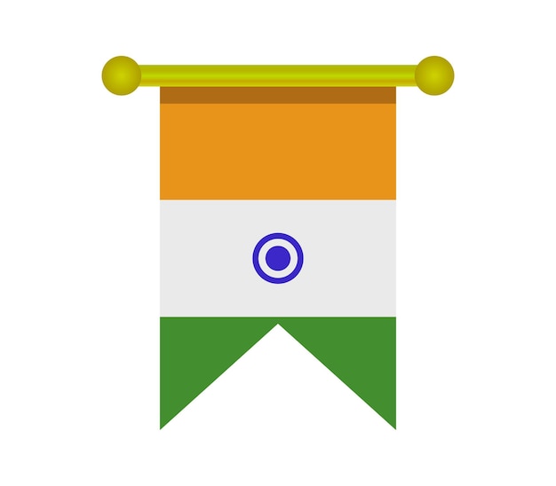 Vector india vlag