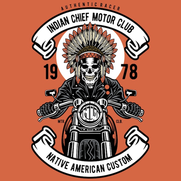 Indian chief biker