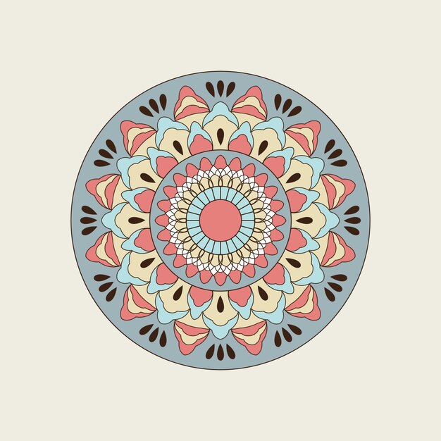 Indian Colorful Mandala