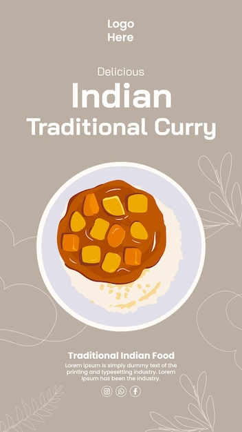 Vector indian cultural sweet template