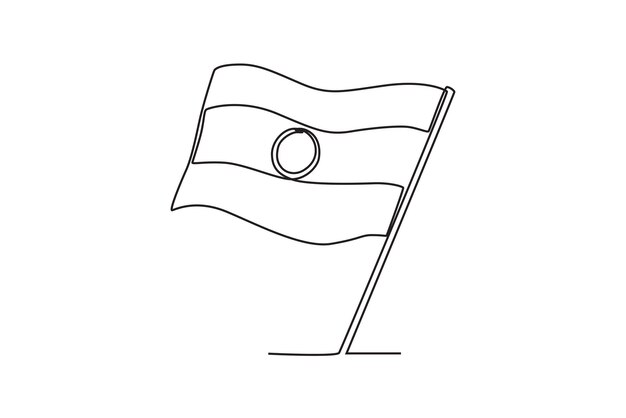 11+ Drawing Indian Flag