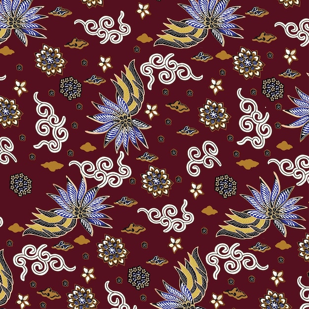 Indian floral pattern