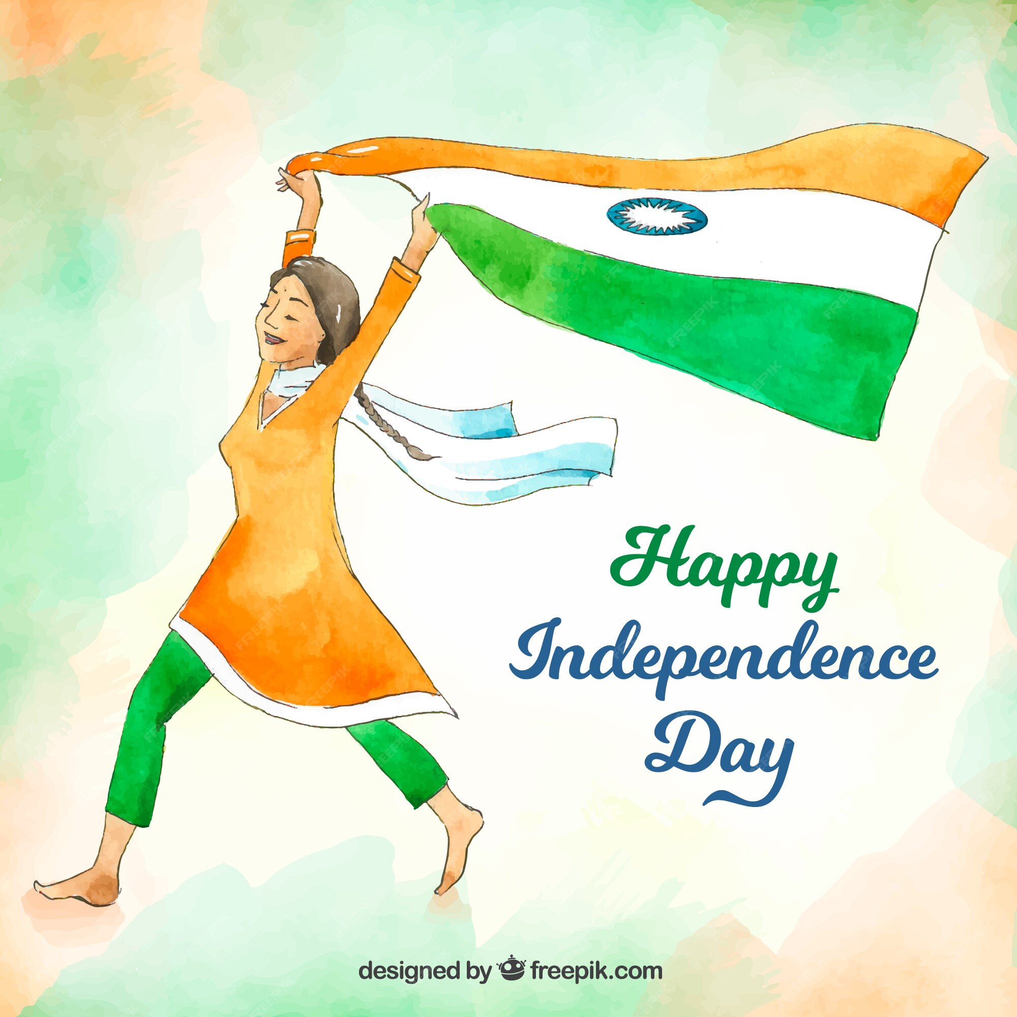 Premium Vector | Indian independence day background