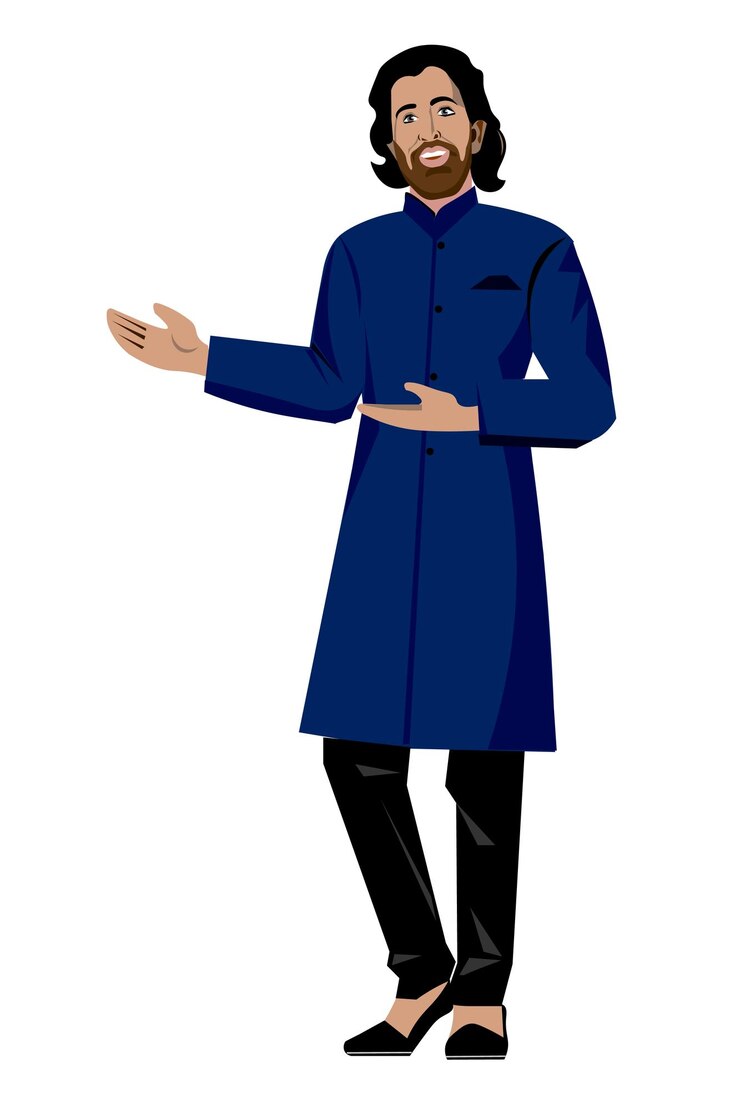 वेक्टर indian male