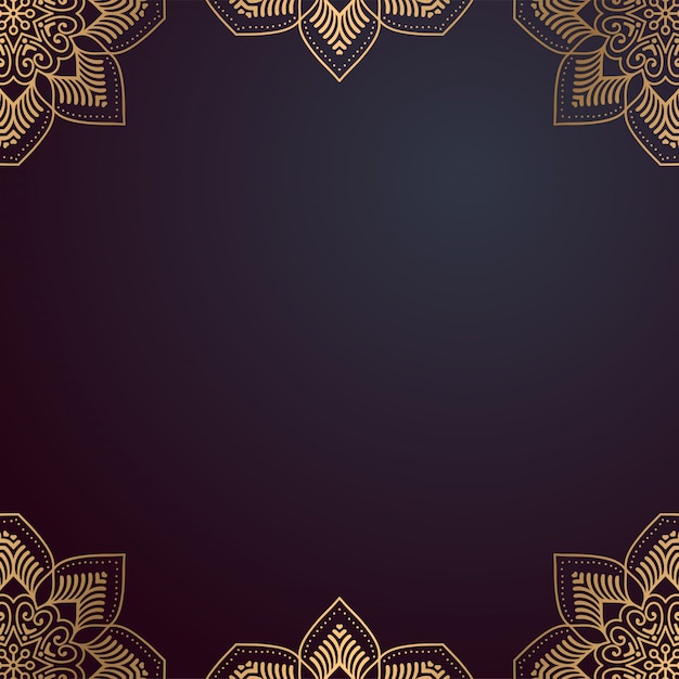 indian mandala frame