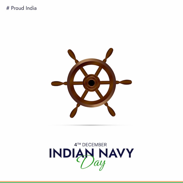 Indian Navy Day Social Media Post