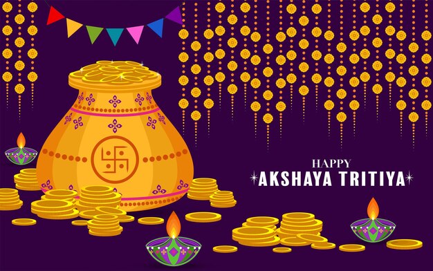 Indian religious festival akshaya tritiya celebration