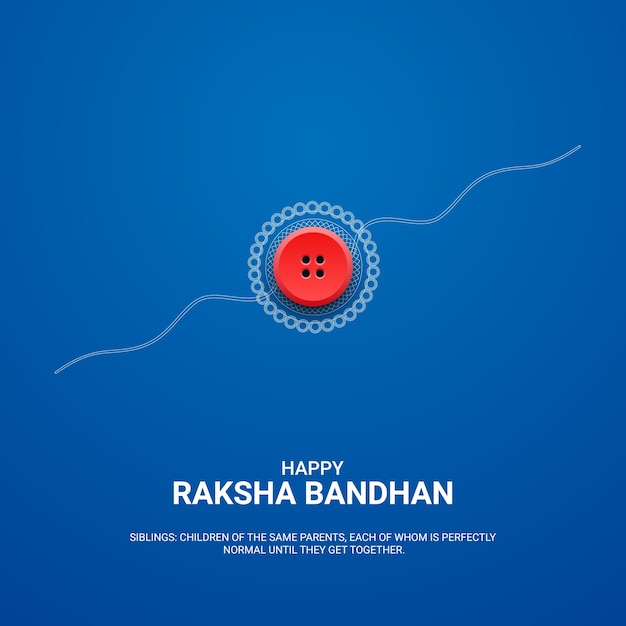 Illustrazione vettoriale di raksha bandhan del festival religioso indiano