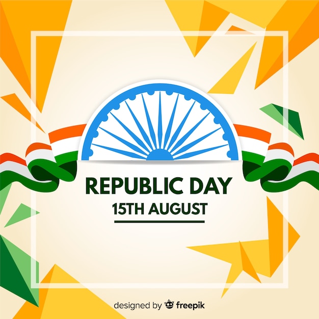 Indian republic day background