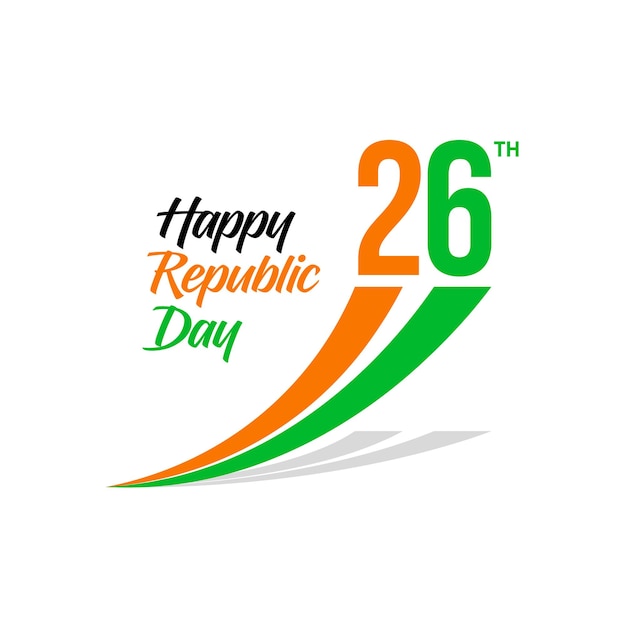 Vector indian republic day background